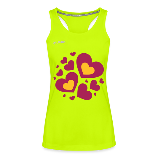 JAKO Vrouwen tanktop Run 2.0 - neongeel