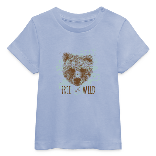 Stanley/Stella baby bio-T-shirt BABY CREATOR - sky