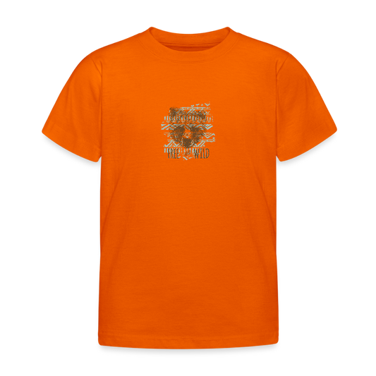 Kinderen T-shirt - oranje