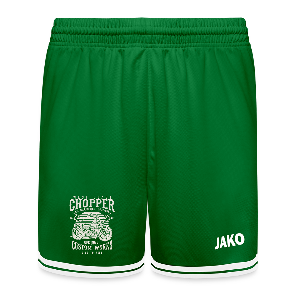 JAKO Kinderbasketbalshort Center 2.0 - groen/wit