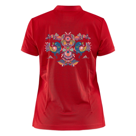 CRAFT Core Unify damespolo - rood