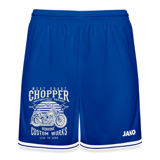 JAKO basketbalshort Center 2.0 - royal/wit