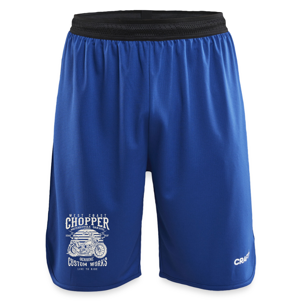 CRAFT Progress kinder-basketbalshorts - koningsblauw