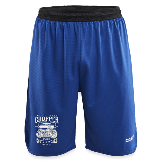 CRAFT Progress kinder-basketbalshorts - koningsblauw