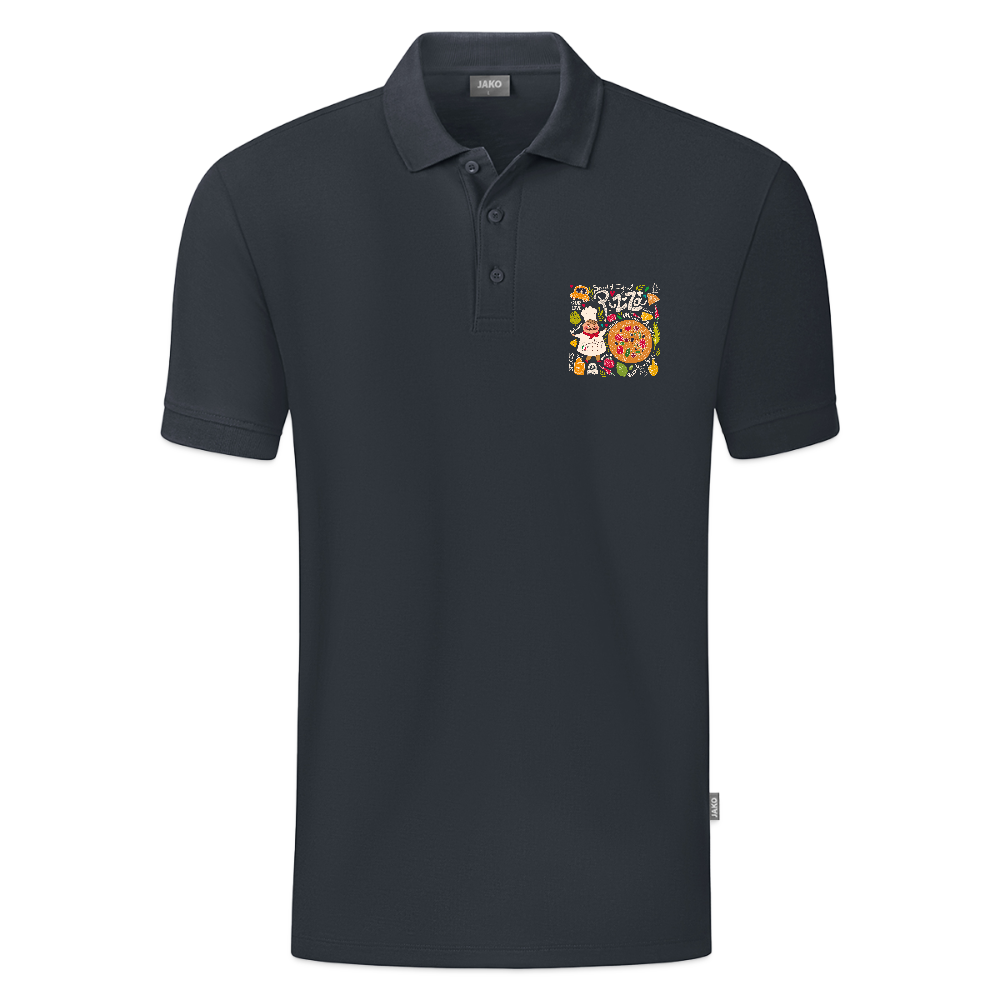 JAKO Teenager polo Organic - houtskool