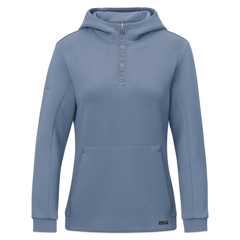 JAKO Vrouwen ziphoodie Pro Casual - blauwgrijs