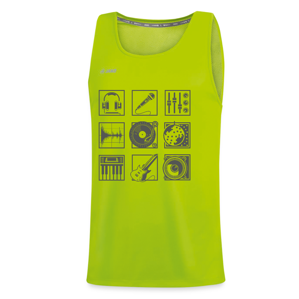 JAKO Teenager tanktop Run 2.0 - neongroen