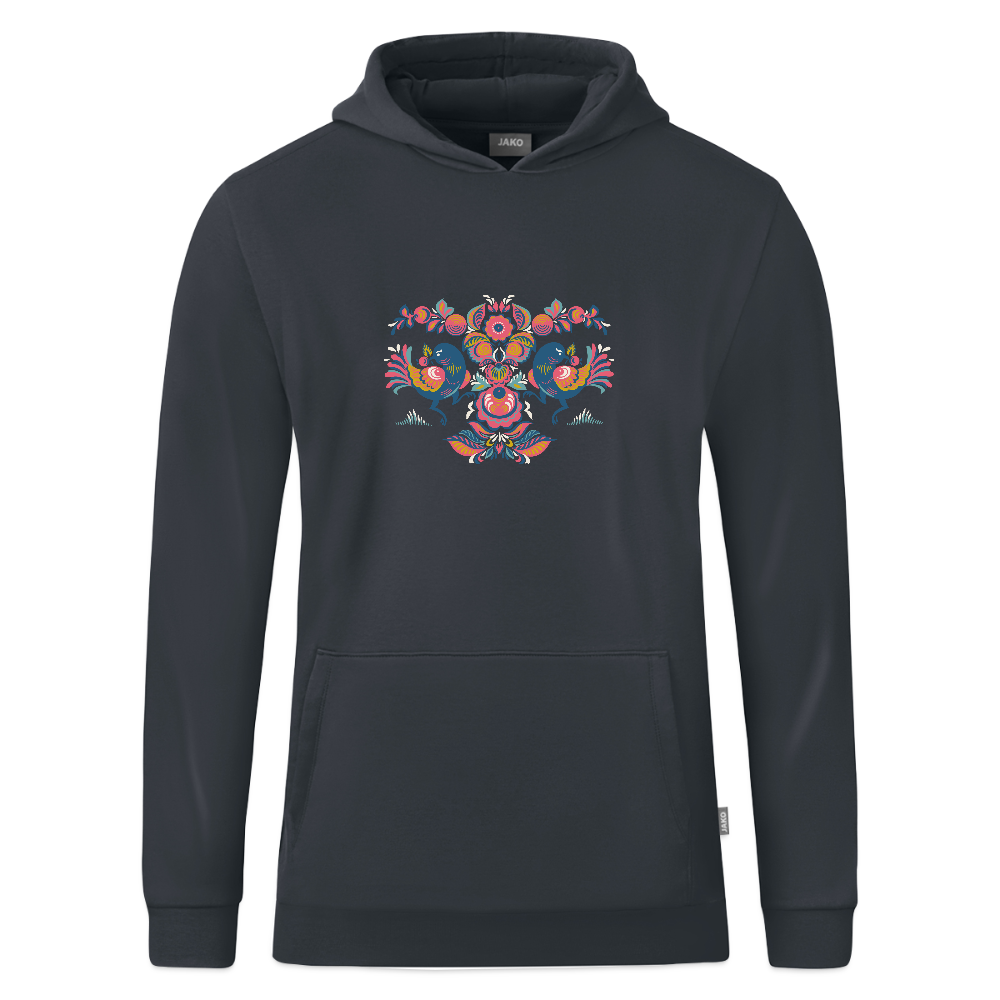 JAKO Teenager hoodie Organic - houtskool