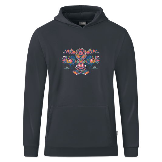JAKO Teenager hoodie Organic - houtskool