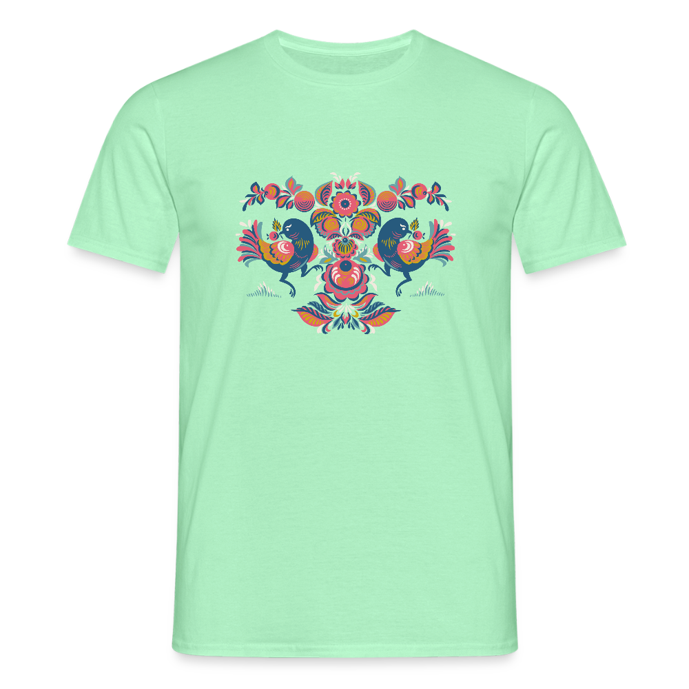 Mannen T-shirt - mintgroen