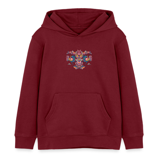 Stanley/Stella Kinder-bio-hoodie Mini Cruiser - bourgognerood