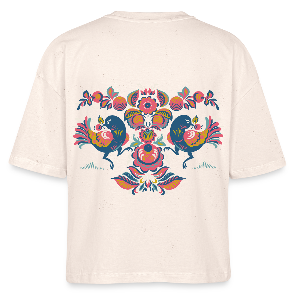 Stanley/Stella Vrouwen Boxy bio-T-shirt Nova - witgrijs