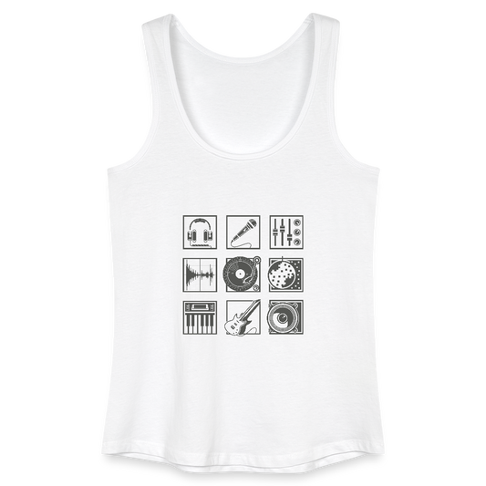 Vrouwen bio tanktop - wit