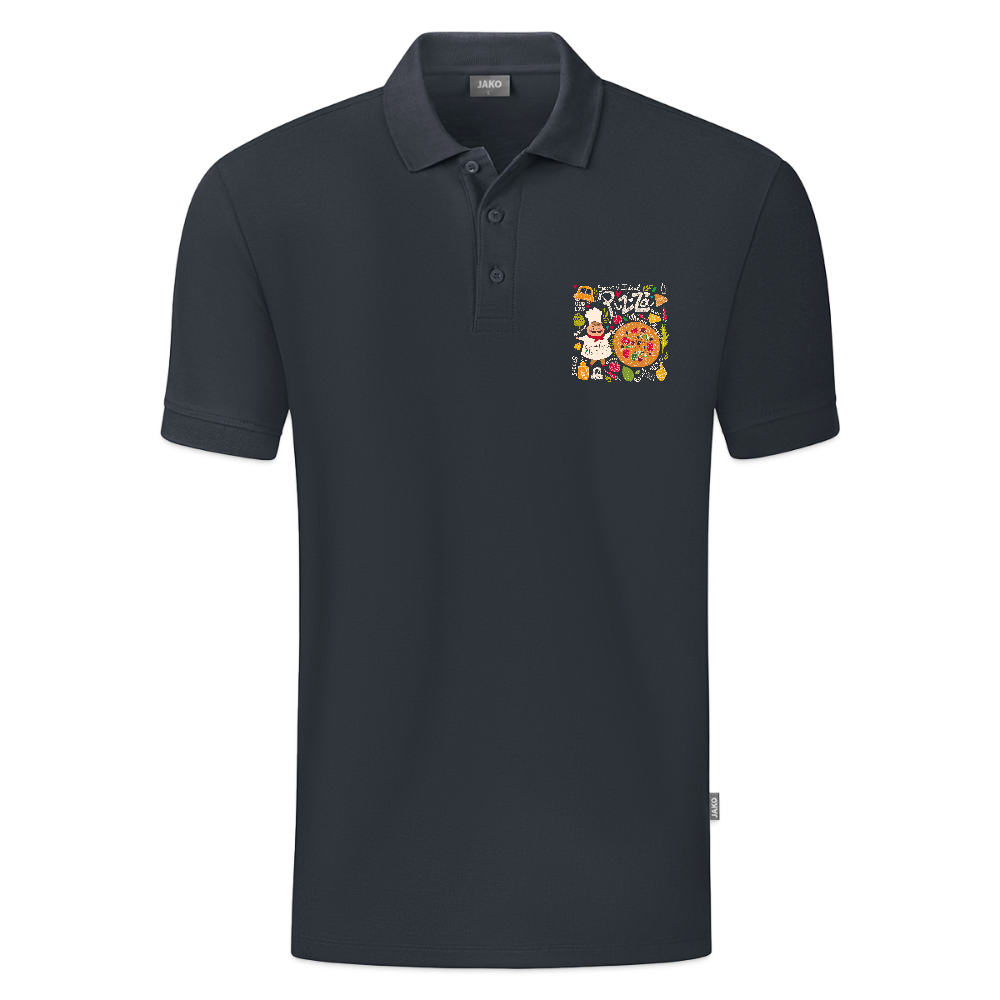 JAKO Kinderpolo Organic - houtskool