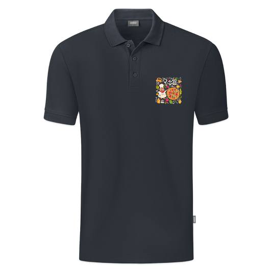 JAKO Kinderpolo Organic - houtskool