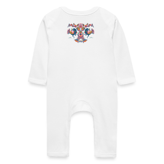 Baby bio kruippakje - wit