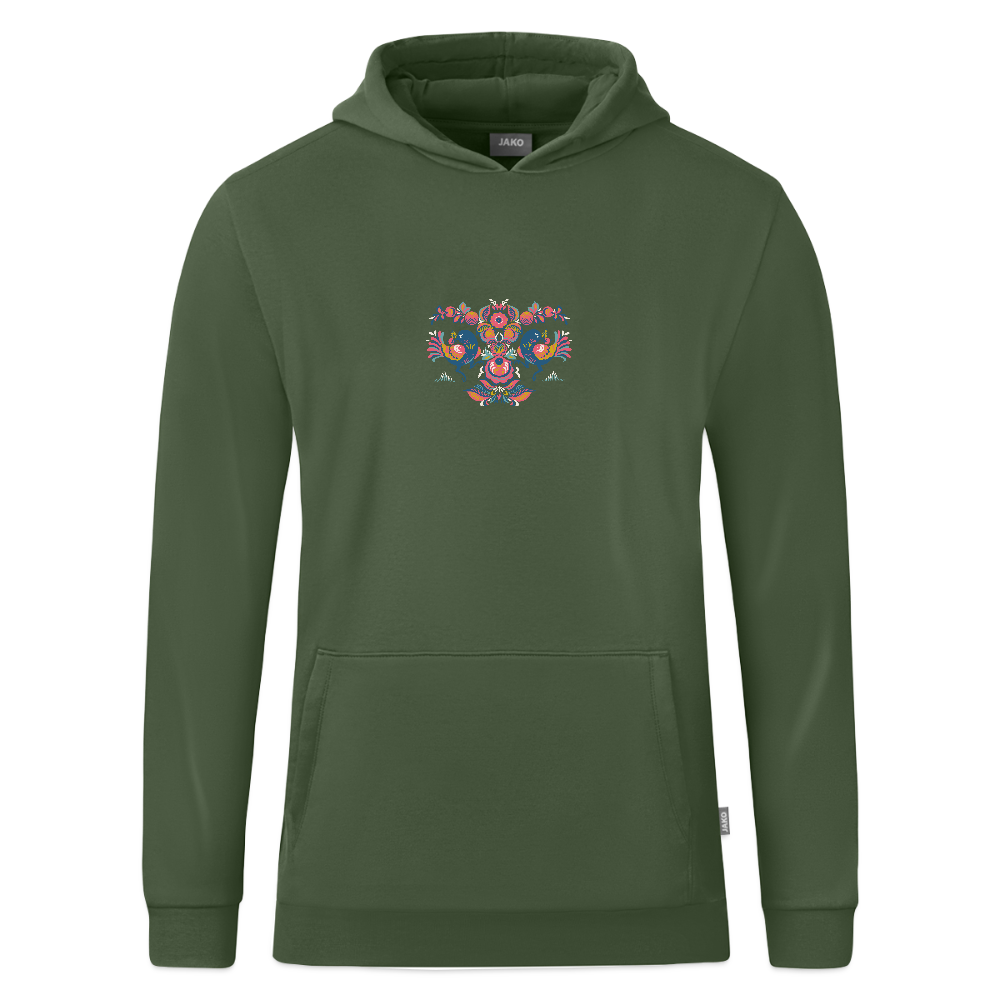 JAKO Teenager hoodie Organic - dennengroen