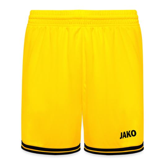 JAKO Kinderbasketbalshort Center 2.0 - geel/zwart