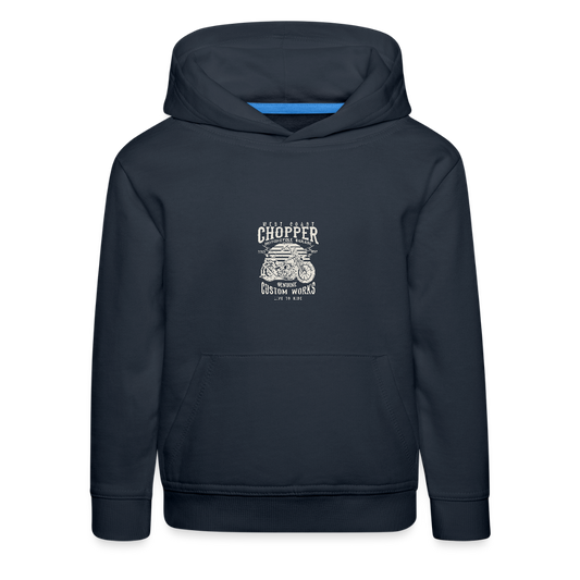 Kinderen trui Premium met capuchon - navy