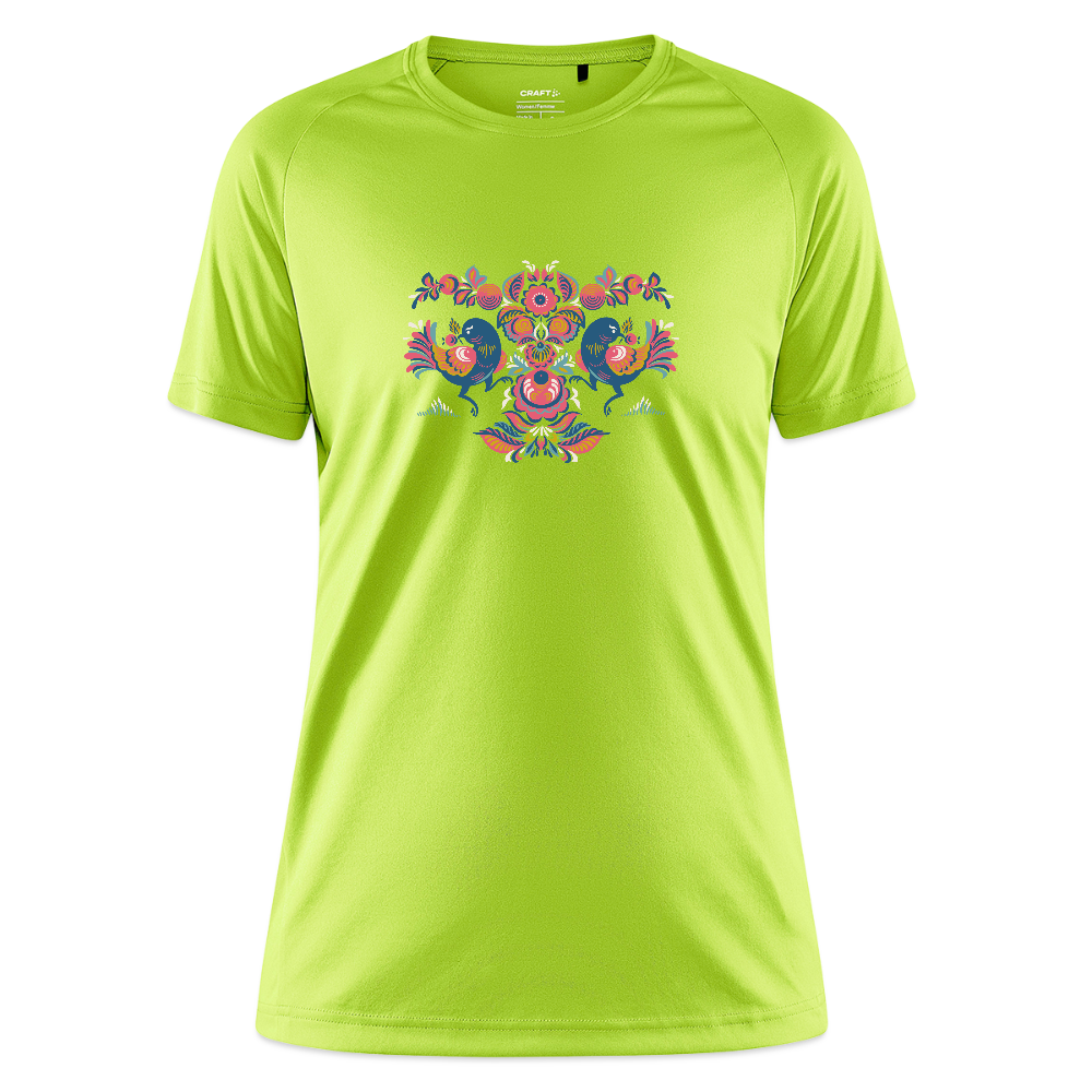 CRAFT Core Unify vrouwen training-T-shirt - appelgroen