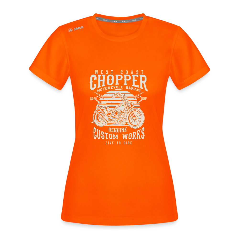 JAKO Vrouwen T-shirt Run 2.0 - neonoranje
