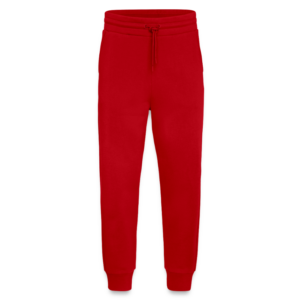 Organic relaxed joggingbroek made in EU - rood