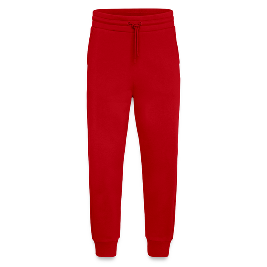 Organic relaxed joggingbroek made in EU - rood