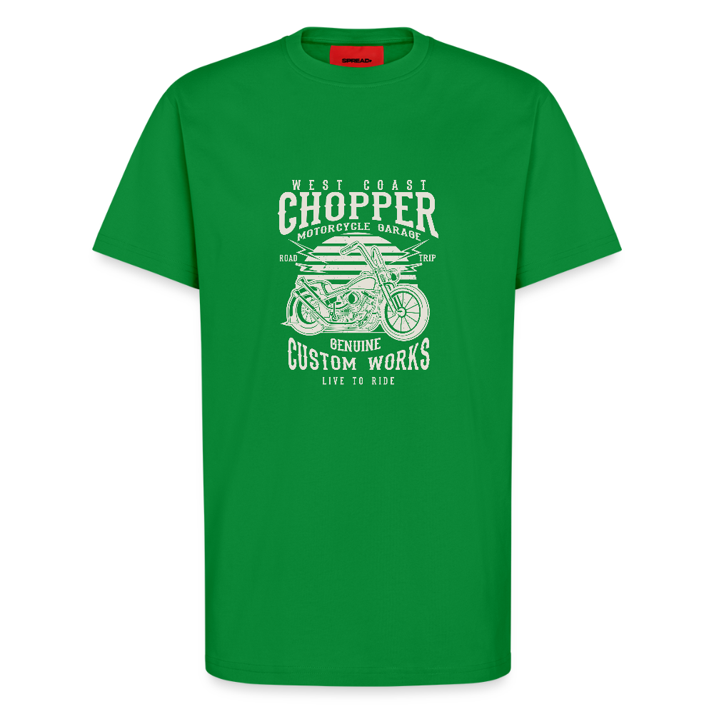 Organic relaxed T-shirt made in EU - City Green