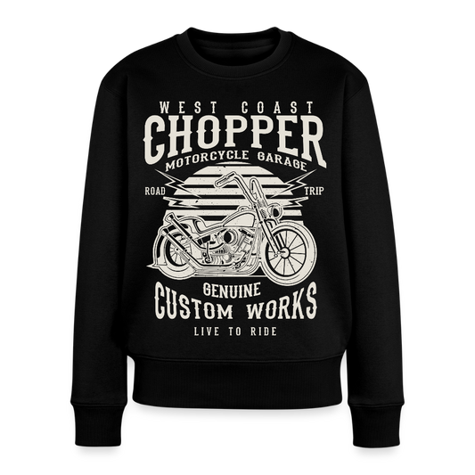 Vrouwen premium sweater - zwart