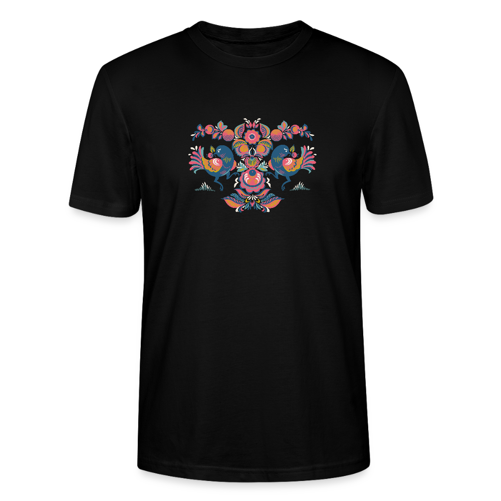 Stanley/Stella Uniseks T-shirt CRAFTER - zwart