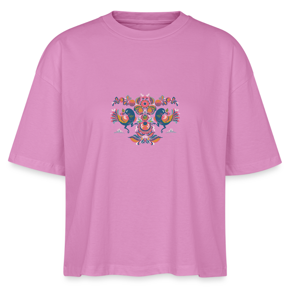 Stanley/Stella Vrouwen Boxy bio-T-shirt Nova - Roze