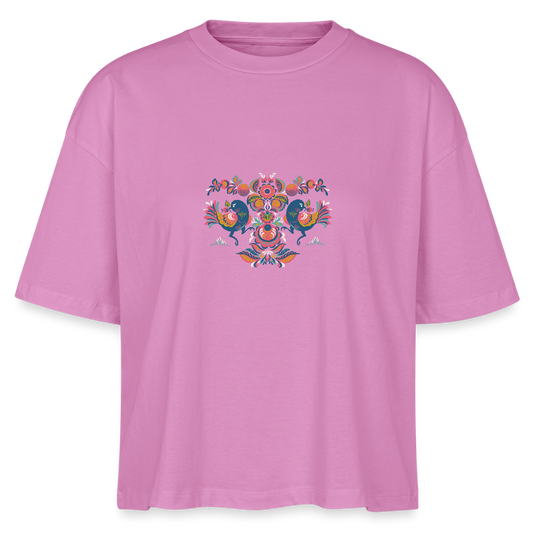 Stanley/Stella Vrouwen Boxy bio-T-shirt Nova - Roze