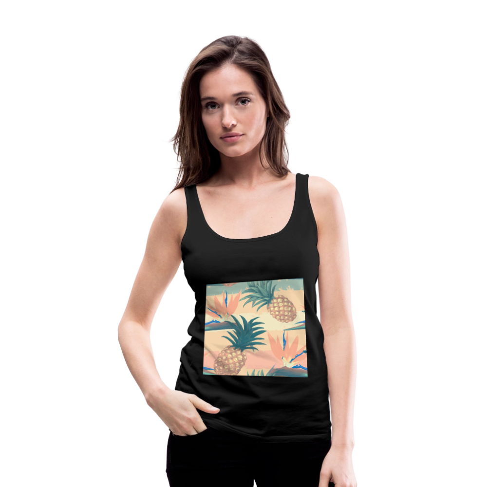 Vrouwen Premium tank top - zwart