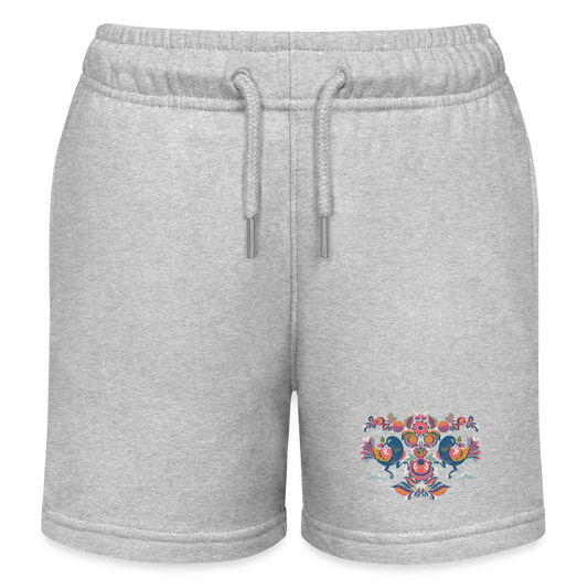 Stanley/Stella Kinder-bio-joggingshorts MINI BOLTER - grijs gemêleerd