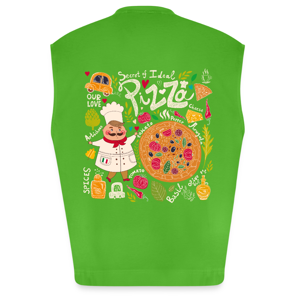 Heavyweight oversized organic tanktop made in EU Unisex - Apple Neon