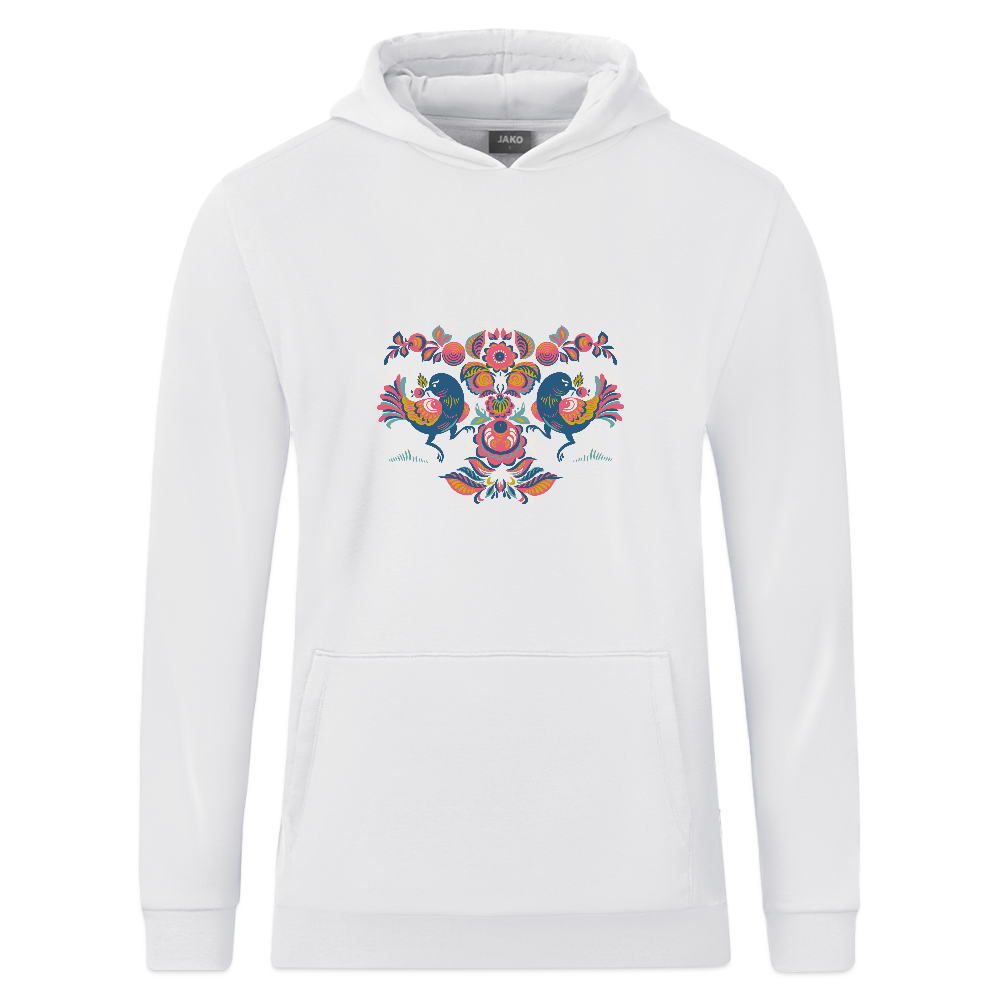 JAKO Kinderhoodie Organic - wit