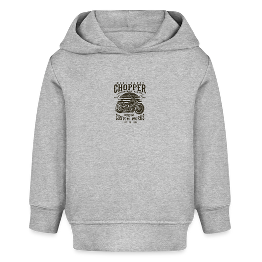 Stanley/Stella Bio hoodie BABY CRUISER - grijs gemêleerd