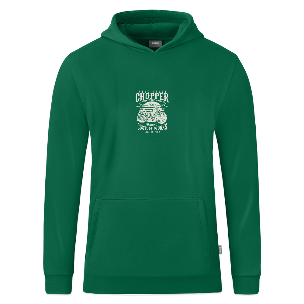 JAKO Kinderhoodie Organic - kelly groen