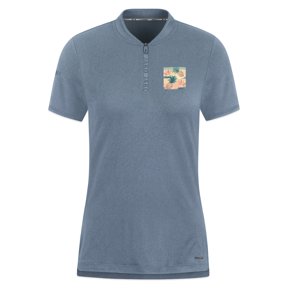 JAKO Vrouwen poloshirt Pro Casual - blauwgrijs