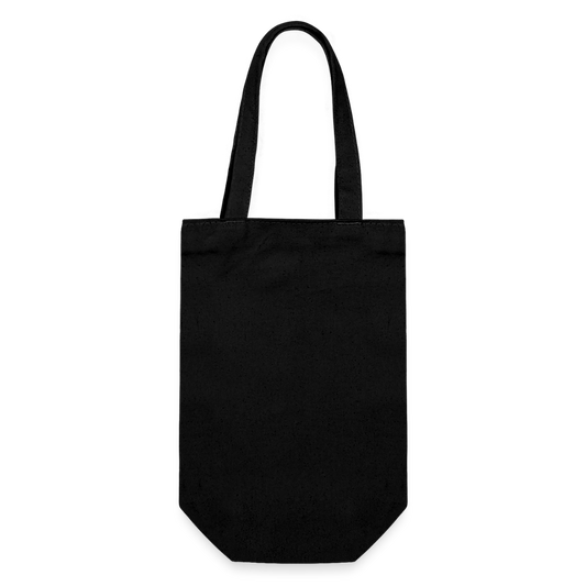 Cadeauzak voor flessen - zwart