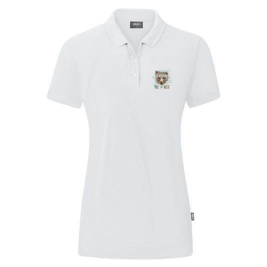 JAKO Vrouwen polo Organic - wit