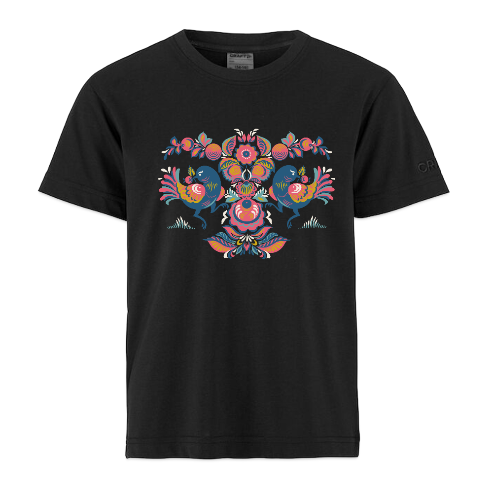 CRAFT Community 2.0 kinder-T-shirt - zwart