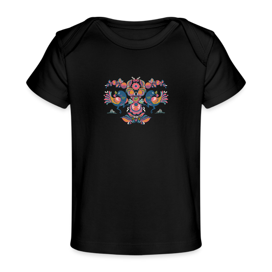 Baby bio-T-shirt - zwart