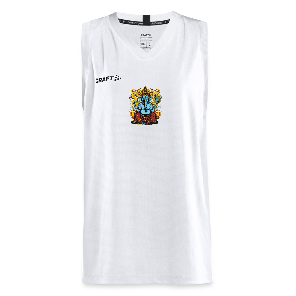 CRAFT Progress teenager basketbalshirt - wit