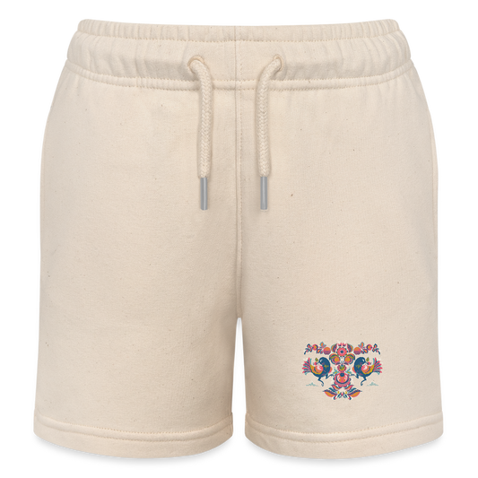 Stanley/Stella Kinder-bio-joggingshorts MINI BOLTER - witgrijs
