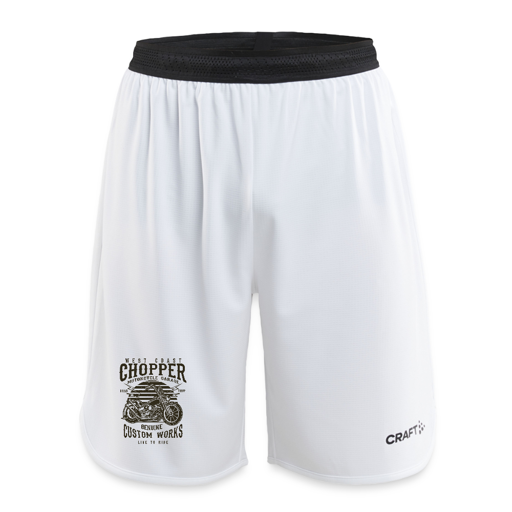 CRAFT Progress mannen basketbalshorts - wit