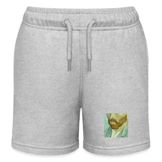 Stanley/Stella Kinder-bio-joggingshorts MINI BOLTER - grijs gemêleerd