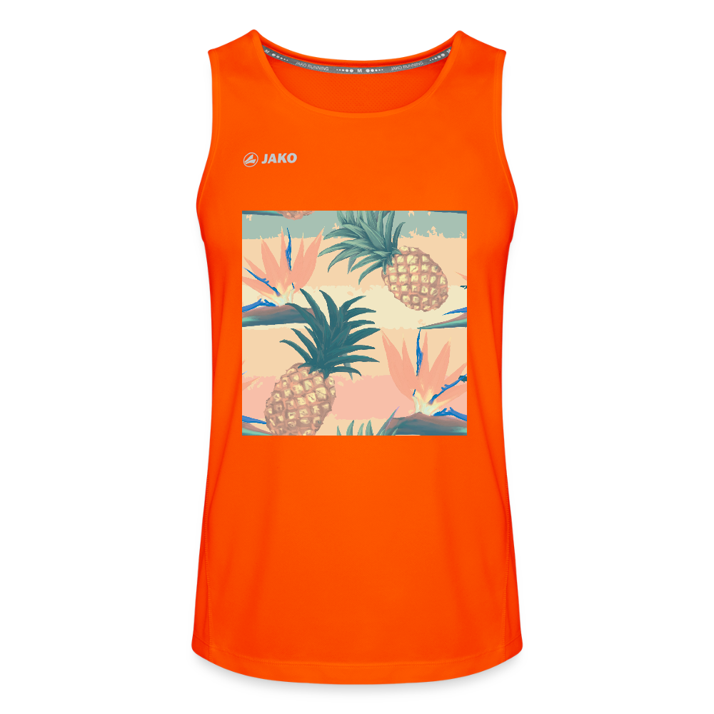 JAKO Mannen tanktop Run 2.0 - neonoranje