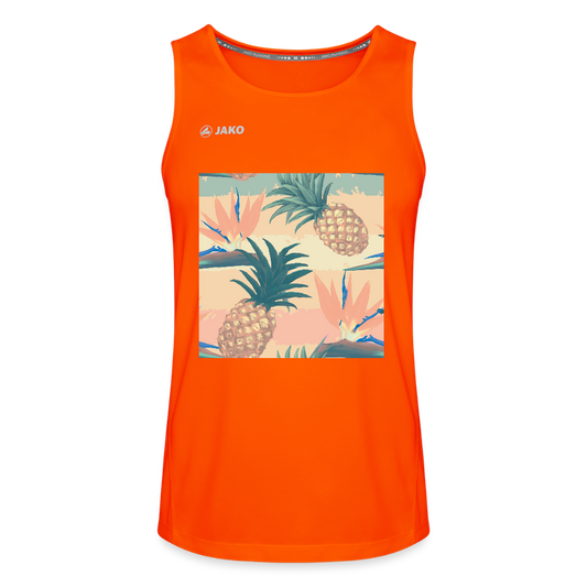 JAKO Mannen tanktop Run 2.0 - neonoranje
