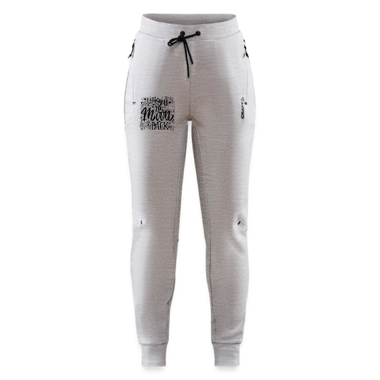 CRAFT ADV Unify vrouwen vrijetijdsbroek - grijs gemêleerd